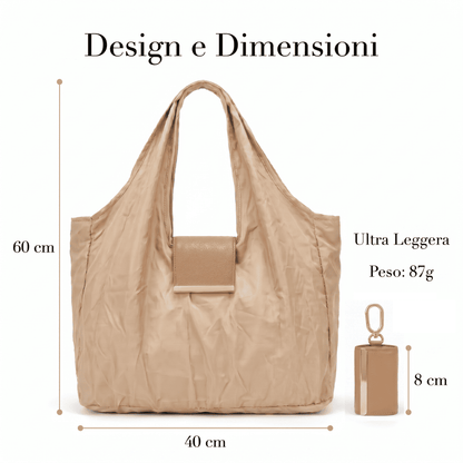 Tote Bag 3-in-1: Charm, Chiavi, Borsa