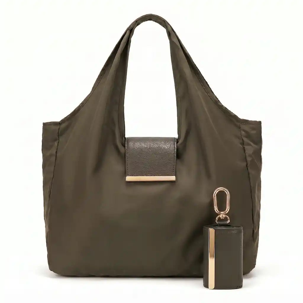 3-in-1 Tote Bag: Charm, Keys, Bag