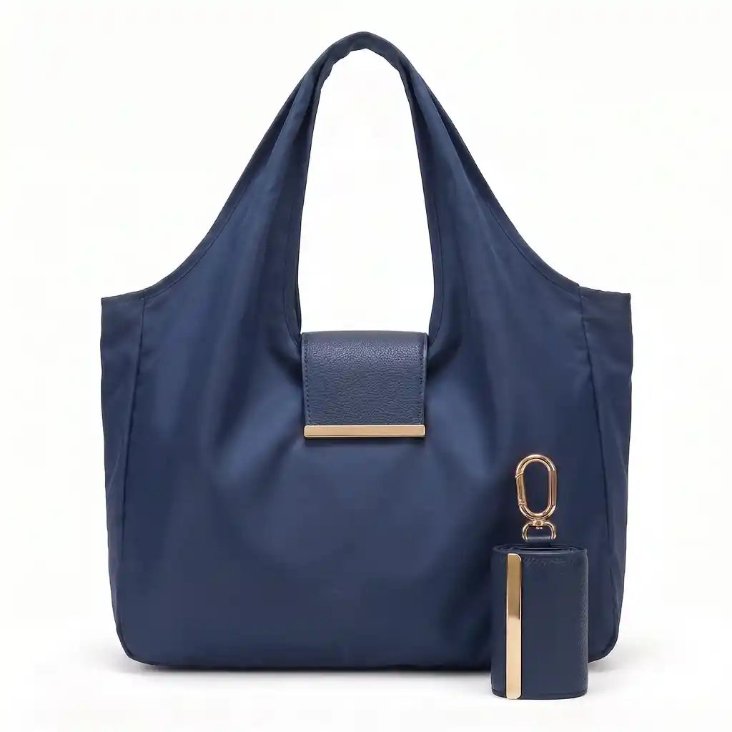 3-in-1 Tote Bag: Charm, Keys, Bag