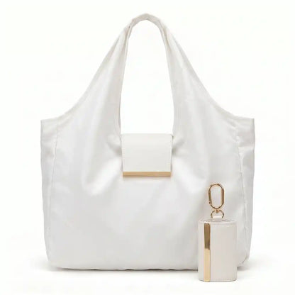 3-in-1 Tote Bag: Charm, Keys, Bag