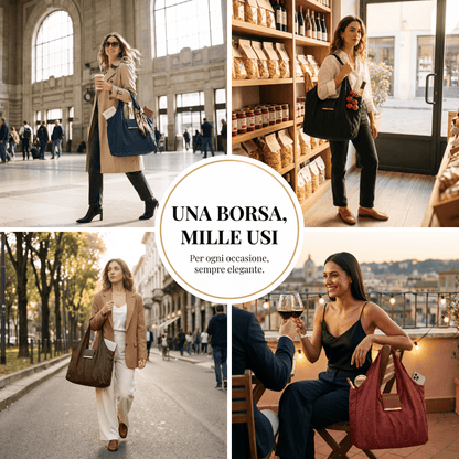 Tote Bag 3-in-1: Charm, Chiavi, Borsa